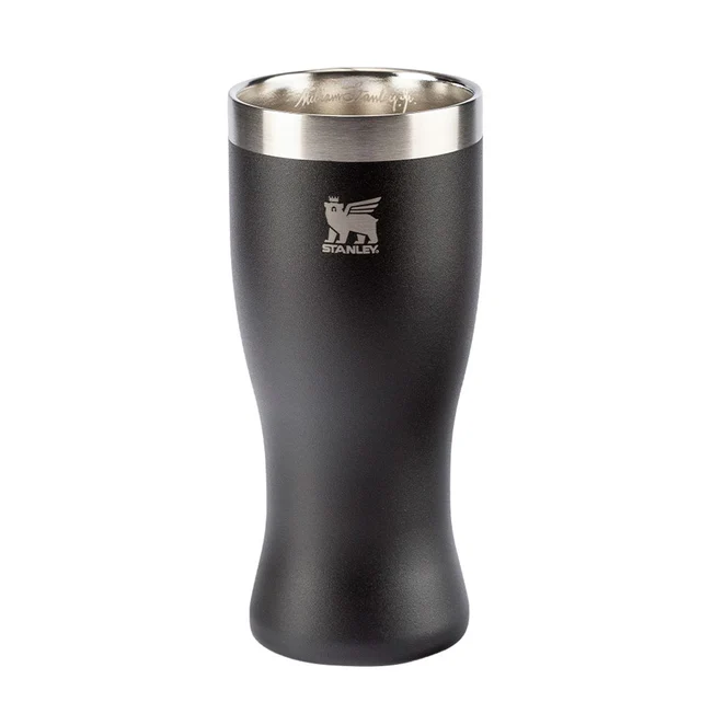 Pilsner Glass Happy Hour Stanley Foundry Black