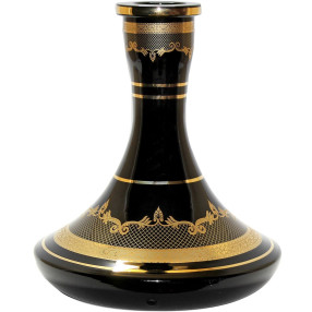 VASO MD HOOKAH 26CM PRETO